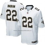 Camiseta NFL Game New Orleans Saints Ingram Blanco