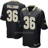 Camiseta NFL Game New Orleans Saints Williams Negro