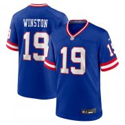 Camiseta NFL Game New York Giants Jameis Winston 2nd Alternate Azul
