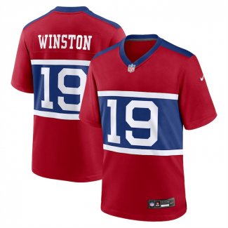 Camiseta NFL Game New York Giants Jameis Winston Alterno Rojo