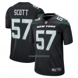 Camiseta NFL Game New York Jets Bart Scott Retired Negro