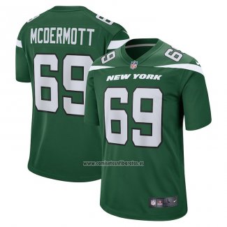 Camiseta NFL Game New York Jets Conor Mcdermott Verde