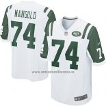 Camiseta NFL Game New York Jets Mangold Blanco