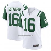 Camiseta NFL Game New York Jets Vinny Testaverde Classic Alterno Retired Blanco