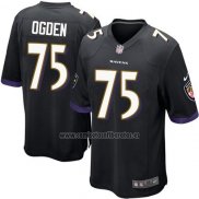 Camiseta NFL Game Nino Baltimore Ravens Ogden Negro