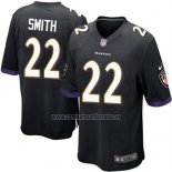 Camiseta NFL Game Nino Baltimore Ravens Smith Negro