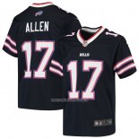 Camiseta NFL Game Nino Buffalo Bills Josh Allen Inverted Azul