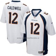 Camiseta NFL Game Nino Denver Broncos Caldwell Blanco