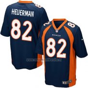 Camiseta NFL Game Nino Denver Broncos Heuerman Azul Oscuro