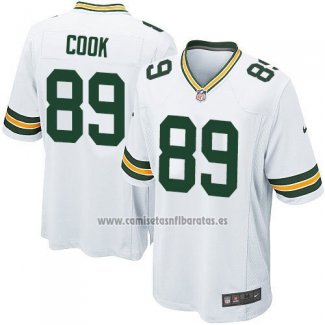 Camiseta NFL Game Nino Green Bay Packers Cook Blanco
