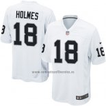 Camiseta NFL Game Nino Las Vegas Raiders Holmes Blanco