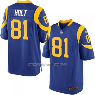 Camiseta NFL Game Nino Los Angeles Rams Holt Azul