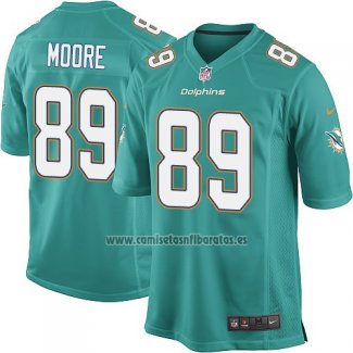 Camiseta NFL Game Nino Miami Dolphins Moore Verde