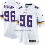 Camiseta NFL Game Nino Minnesota Vikings Robinson Blanco