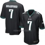 Camiseta NFL Game Nino Philadelphia Eagles Bradford Negro