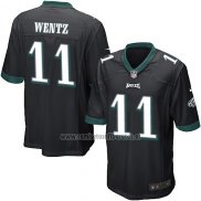 Camiseta NFL Game Nino Philadelphia Eagles Wentz Negro