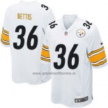 Camiseta NFL Game Nino Pittsburgh Steelers Bettis Blanco