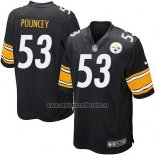 Camiseta NFL Game Nino Pittsburgh Steelers Pouncey Negro