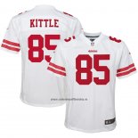 Camiseta NFL Game Nino San Francisco 49ers George Kittle Blanco