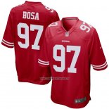 Camiseta NFL Game Nino San Francisco 49ers Nick Bosa Rojo