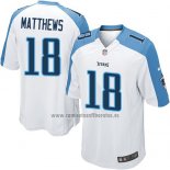 Camiseta NFL Game Nino Tennessee Titans Matthews Blanco