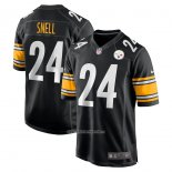 Camiseta NFL Game Pittsburgh Steelers Benny Snell Jr. Negro