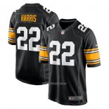 Camiseta NFL Game Pittsburgh Steelers Najee Harris 22 Negro