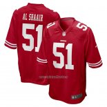 Camiseta NFL Game San Francisco 49ers Azeez Al Shaair Rojo