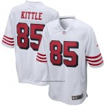 Camiseta NFL Game San Francisco 49ers George Kittle Alterno Blanco