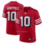 Camiseta NFL Game San Francisco 49ers Jimmy Garoppolo Alterno Rojo
