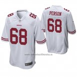 Camiseta NFL Game San Francisco 49ers Mike Person Blanco