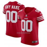 Camiseta NFL Game San Francisco 49ers Personalizada Vapor Elite Rojo