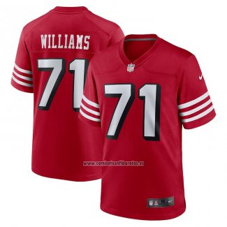 Camiseta NFL Game San Francisco 49ers Trent Williams Alterno Rojo