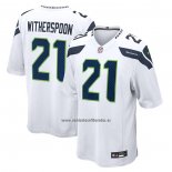 Camiseta NFL Game Seattle Seahawks Devon Witherspoon Segunda Blanco