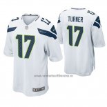 Camiseta NFL Game Seattle Seahawks Malik Turner Alterno Blanco