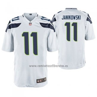 Camiseta NFL Game Seattle Seahawks Sebastian Janikowski Blanco