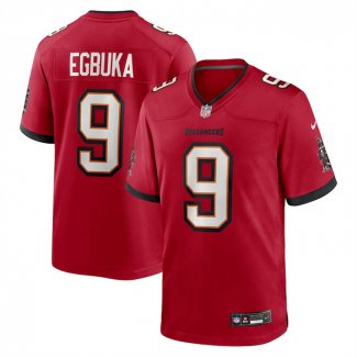 Camiseta NFL Game Tampa Bay Buccaneers Emeka Egbuka 2025 Rojo