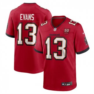 Camiseta NFL Game Tampa Bay Buccaneers Mike Evans 50th Anniversary Rojo