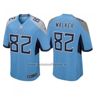 Camiseta NFL Game Tennessee Titans Delanie Walker Light 2018 Azul