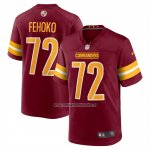 Camiseta NFL Game Washington Commanders Viliami Fehoko Jr Rojo