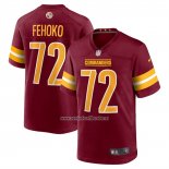 Camiseta NFL Game Washington Commanders Viliami Fehoko Jr Rojo