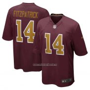 Camiseta NFL Game Washington Commanders Ryan Fitzpatrick Alterno Rojo