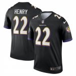 Camiseta NFL Legend Baltimore Ravens Derrick Henry Negro