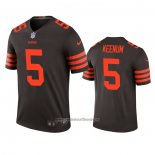 Camiseta NFL Legend Cleveland Browns Case Keenum Marron Color Rush