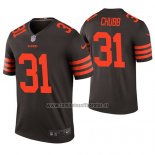 Camiseta NFL Legend Cleveland Browns Nick Chubb Color Rush Marron