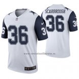 Camiseta NFL Legend Dallas Cowboys Bo Scarbrough Blanco Color Rush