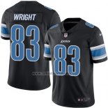 Camiseta NFL Legend Detroit Lions Wright Negro
