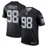 Camiseta NFL Legend Las Vegas Raiders Maxx Crosby Negro