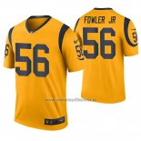 Camiseta NFL Legend Los Angeles Rams Dante Fowler Jr. Oro Color Rush