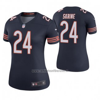 Camiseta NFL Legend Mujer Chicago Bears Buster Skrine Azul Color Rush